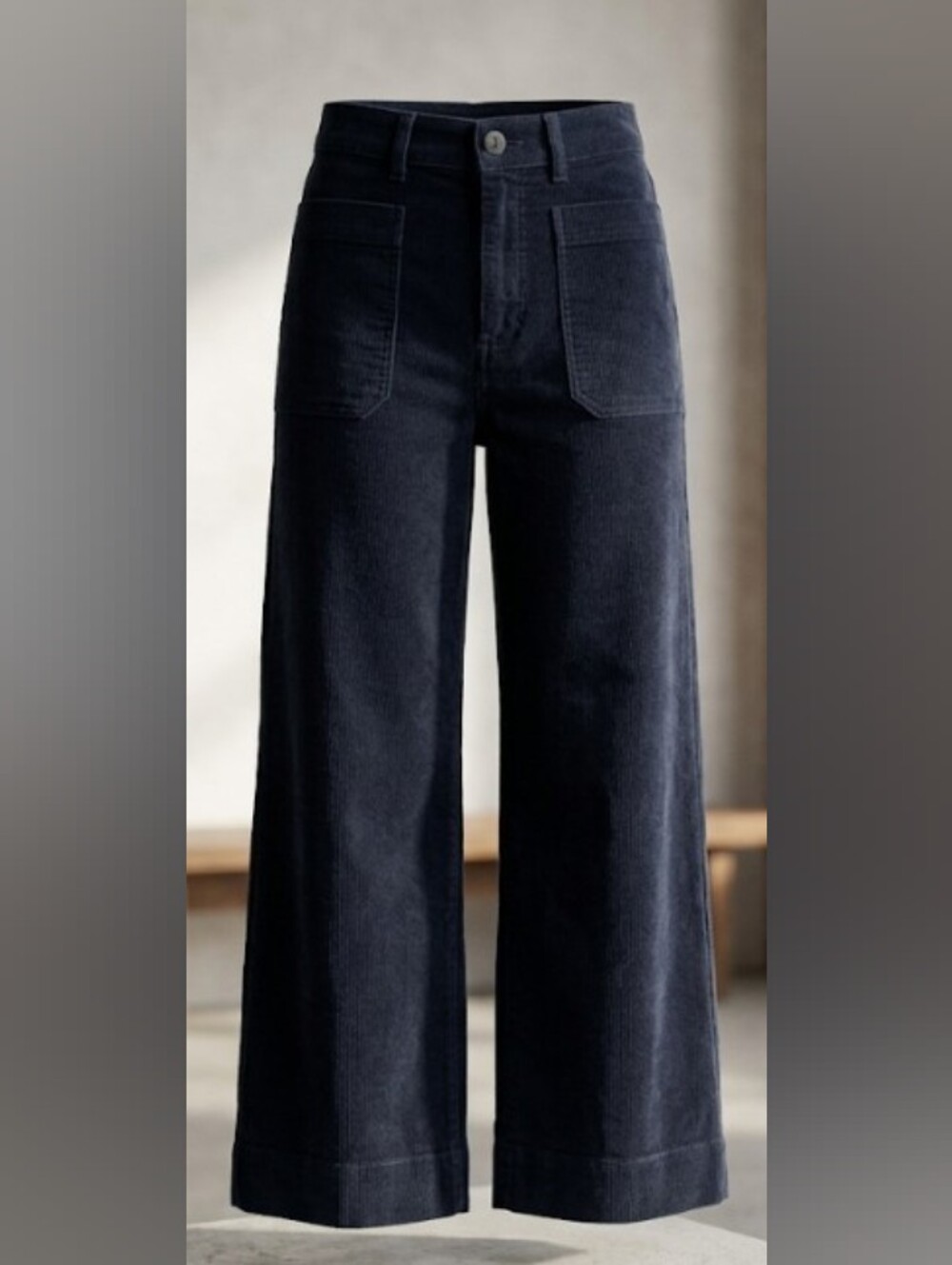 Pilcro & Letterpress (Anthro) Black Wide Leg High Rise Jeans (Sz 27) Fall Lux